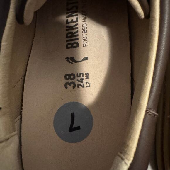 NWOB Birkenstock Bend Low Leather Sneakers - Picture 2 of 7